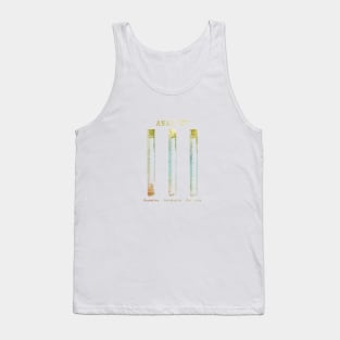 Vial Test Tube Anxiety, Tank Top